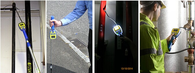 GT系列可燃气体检测仪使用方式